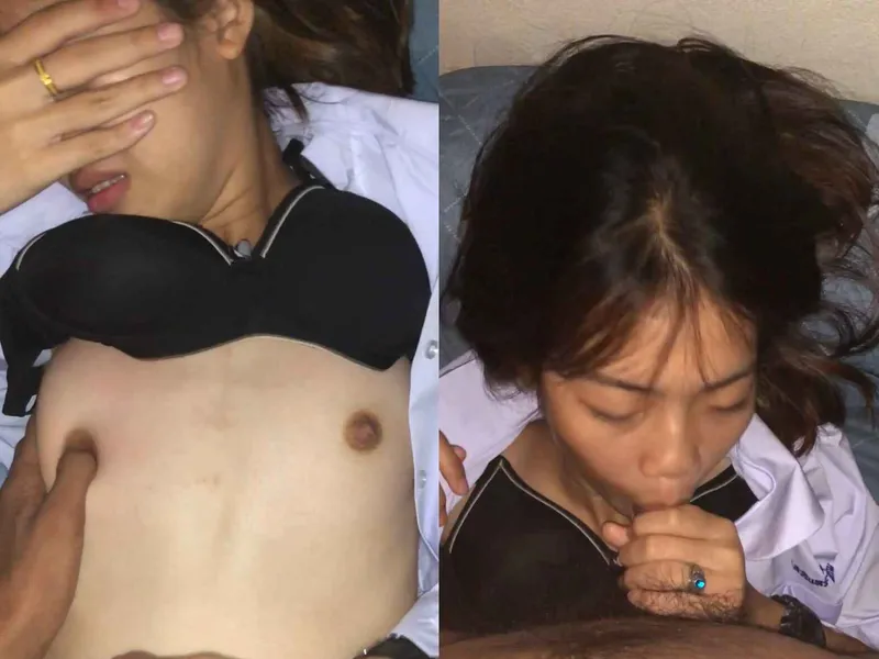 Huấn luyện cô bạn gái sinh viên thành một con đỹ dâm nghiện liếm thằng nhỏ p1